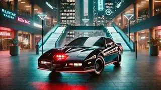 MITICI ANNI 80. KITT SUPERCAR KNIGHT RIDER! DAL VIVO ANCORA PI&Ugrave; BELLA!