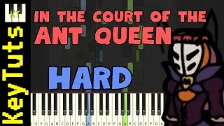 In the Court of the Ant Queen [Bug Fables] - Hard Mode [Piano Tutorial] (Synthesia)