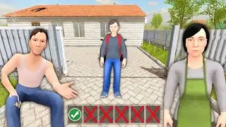 Schoolboy Runaway Stealth - Gate Escape - But Using One Item Slot Only | Full Gameplay. 