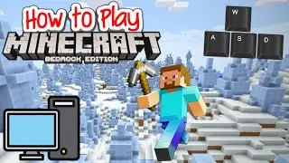 How to Play Minecraft Bedrock on PC/Laptop Controls!