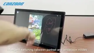 24 Inch Ultra-Thin Commercial Android Tablet PC Capacitive Touch Screen