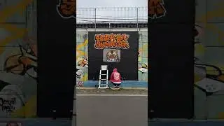 Global Tiger Day 2022: Timelapse video of graffiti #HarimauDiSalatiga