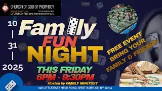Family Fun Night 2025 - Family Ministry