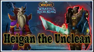WOTLK Naxxramas 10 - Heigan the Unclean - Protection Warrior POV [ Main Tank ]