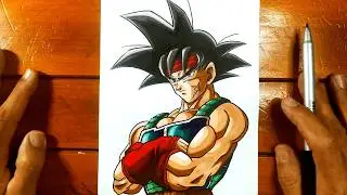 ´Cómo dibujar a Bardock