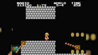 Super Mario Bros. &ndash;  World 5-4 (NES &ndash; Switch Virtual Console)