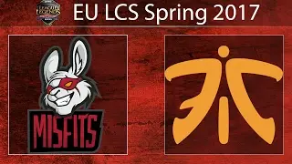 [LoL VODs] MSF vs FNC @Map2 | EU LCS Spring 2017 (02.02.2017)