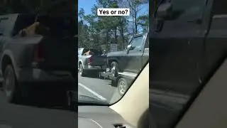 Should this be legal? #travel #highway #trucks #cars #trucklife #hauling #cargo #auto #automotive