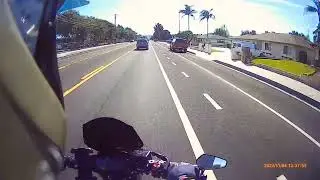 Yamaha Mt 07 + Sena prism camera 1080p 60fps #motorcycle #yamaha #California