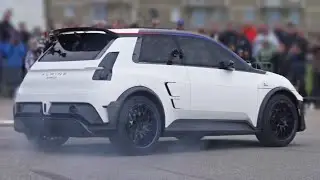 New Alpine A290_&beta; Concept Dynamic Demo Run