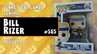 Funko Pop Games - Contra - Bill Rizer - 585 // Just One Pop Showcase