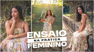 Fotografando Ensaio Feminino na Prática || Lente 50mm 1.8