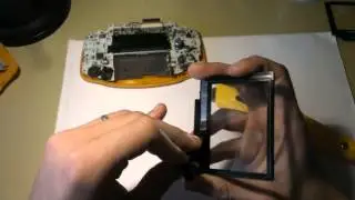 Taller: Game Boy Advance Fronlight Mod