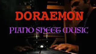 Doraemon theme song (piano sheet music )
