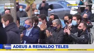 O último adeus de Reinaldo Teles ao Estádio do Dragão