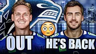 MORE BAD NEWS FOR THE CANUCKS GOALIE CRISIS: KEVIN LANKINEN OUT, JIRI PATERA CALLED UP