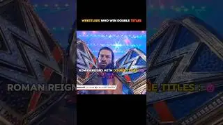 Every Double Champion in WWE #wwe #romanreigns