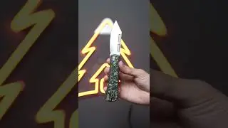 Нож Kunwu Geezer сталь Elmax рукоять Green FatCarbon