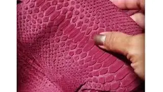 XIMENA KAVALEKAS Python Skin- Made in Italy