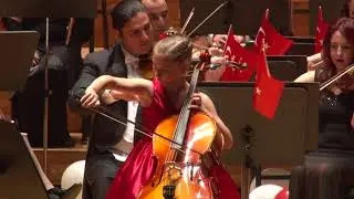 Vera Tsvayer Cello Concerto Adnan Saygun AASSM İzmir Senfoni Orkestrası Viyolonsel 23 nisan konser