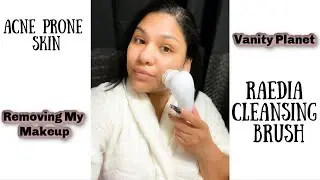 Removing My Makeup using the Vanity Planet Raedia Cleansing Brush | Jenni Arelii