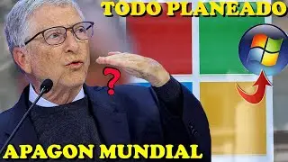 QUE HAY DETR&Aacute;S DEL FALLO MUNDIAL DE WINDOWS Y MICROSOFT | EL APAG&Oacute;N MUNDIAL