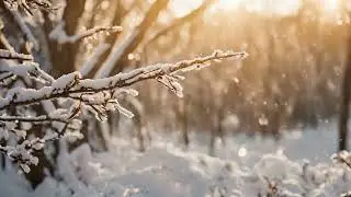 Sunlit Snowfall Siestas: Relaxing and Calming Sleep