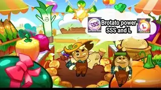 Giant Veggie Contest Potato Cookie Hard SSS and L [Cookie Run Ovenbreak]