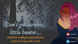 [F4A] Don’t get careless, little hunter [Binaural][Vampire x Hunter][Angst][Soft Spoken ASMR RP]