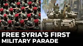 Syria Military Parade LIVE: Massive Military Display In Damascus Marks One Year Since Assad&rsquo;s Fall