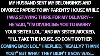 MY HUSBAND SENT DIVORCE PAPERS TO MY PARENTS' HOUSE… THEN EVERYTHING CHANGED.
