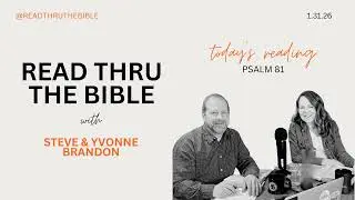 January 31, 2026 - Psalm 81