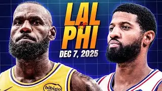 Los Angeles Lakers vs Philadelphia 76ers &ndash; Full Game Highlights &ndash; December 7, 2025 NBA Season