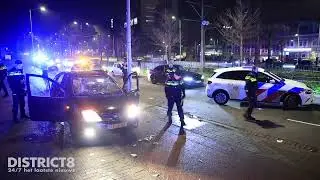 Massale politie-inzet na grote vechtpartij bij zalencentrum Opera Fruitweg Den Haag