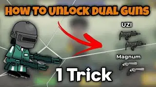 HOW TO UNLOCK DUAL GUNS IN  MINI MILITIA