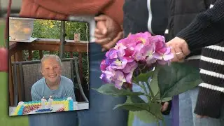 Memorial placed on Broadway St. to remember 11-year-old Wrenshall crash victim