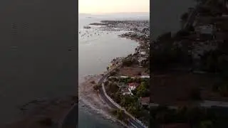 Sunset Skies of Aegina #aerial #Aegina #peek#drone #DroneGreece