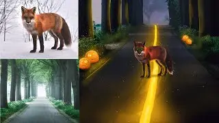 I AM THE LAST ONE  ( photoshop manipulation speed art ) fox photoshop manipulation