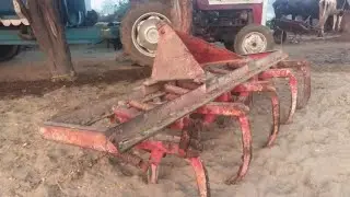 9 phali qalti + mf240 tractor old modal for sale more details watch video #sheikhvlog9662