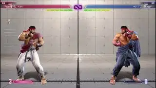 SF 6 DEMO - Ryu side switch combo