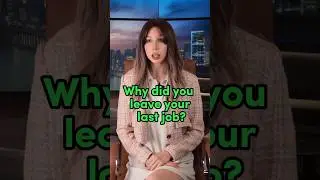Job interview questions: Why did you leave your last job? #english #jobinterview #businessenglish