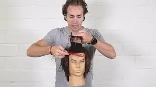 Step-by-step - Men's haircut 'Jeffrey'