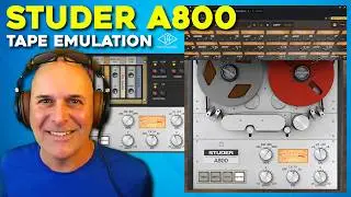 UAD Studer A800 Tape Emulation Plugin