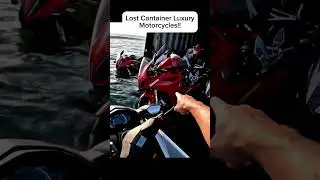 Lost Container LuxuryMotorcycles!! #motorcycle #superbike #container