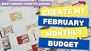 Monthly Budget Set-up & Financial Goals | Classic Vertical Happy Planner | KOAP and Planything