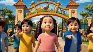 Zoo, Jungle & Ocean Adventure 🦁🐘🐬 | Learn Animals, Colors & Fun for Kids
