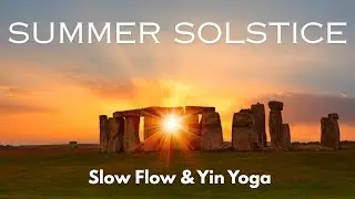 Slow Flow & Yin - Summer Solstice - Waterfall Pose