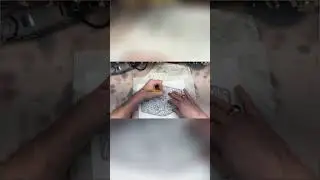 Master Leather Tooling: Trace Floral Patterns Like a Pro! #shorts
