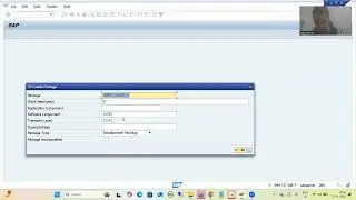 27 - ABAP на HANA - Создание транспортного запроса и пакета через Eclipse