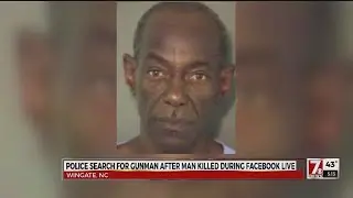 Police search for suspect after man killed Facebook livestream